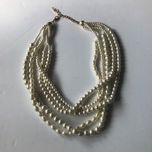 Pearl Multi-Stranded Necklace